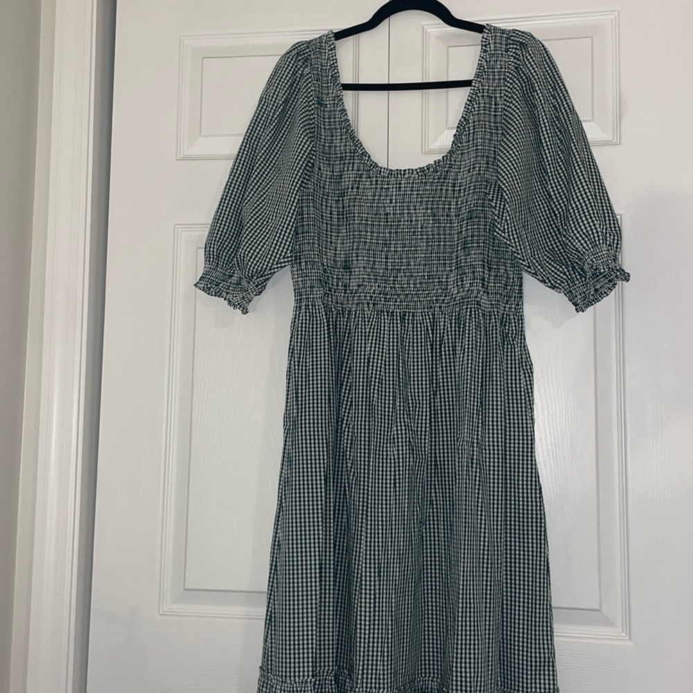 Hill House Emerald Gingham Louisa